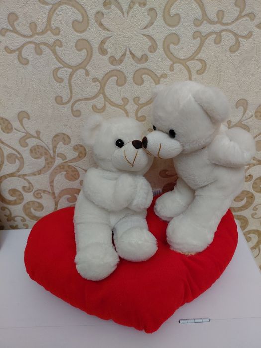 Продам мишки с сердечкой