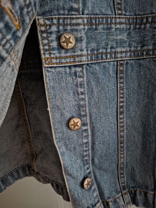 Jacheta blue jeans 38 Clockhouse 100% cotton
