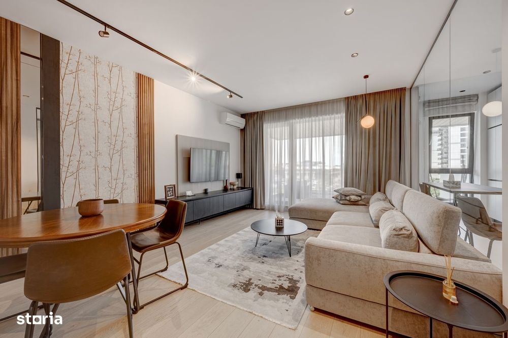 Închiriere: 2 Camere cu Design Interior în Nusco City | Loc de Parcare