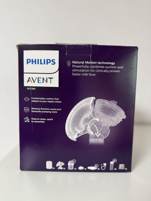 Philips avent електрическа помпа premium модел + подарък