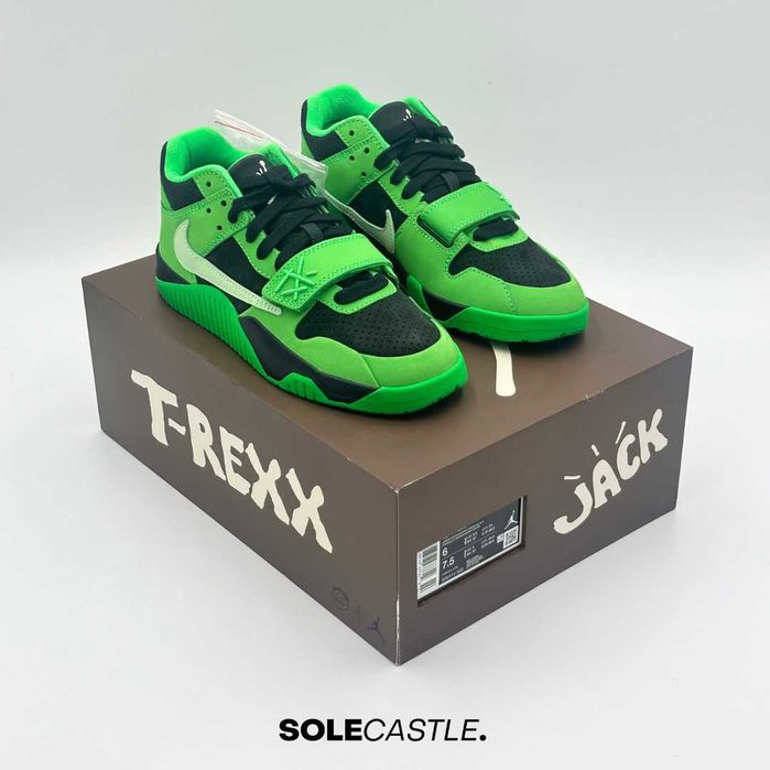 Nike Jordan Jumpman Jack CJ1 T-Rexx Travis Scott 'Green Spark'
