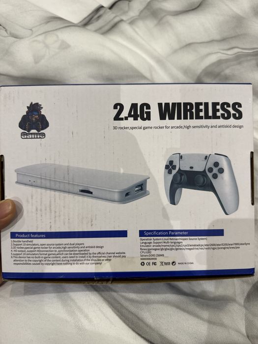 PS1 va 20mingdan ortiq retro o’yinlarni o’ynash uchun konsol