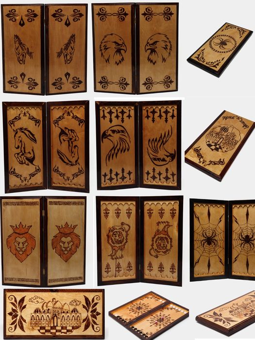 Нарды Шахматы Ручной Работы.Отличный Подарок