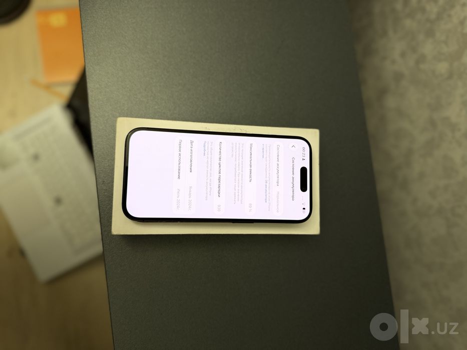 iPhone 15 pro 256GB DualSim 89%
