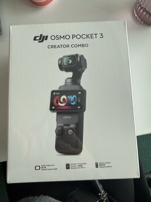Camera DJI Osmo pocket 3 creator combo sigiliat