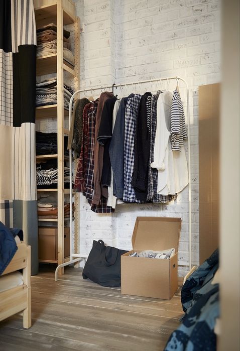 наполная вешалка IKEA мулиг