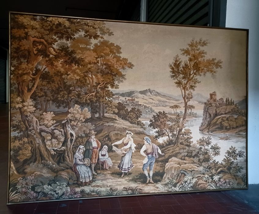 Tapiserie antică goblen