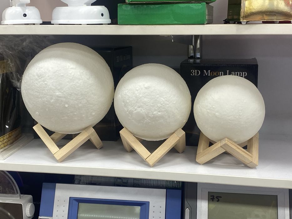 Ночник светящаяся луна Moon Lamp