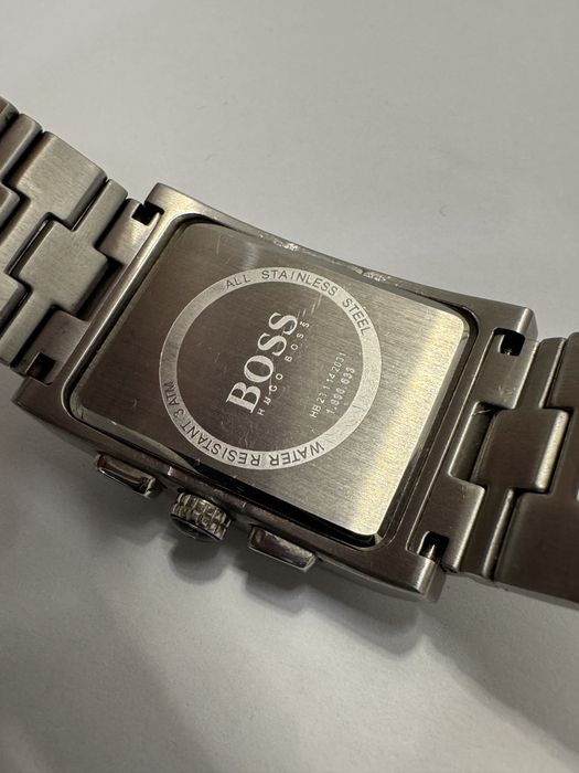 Ceas Hugo Boss, tank chronograph.