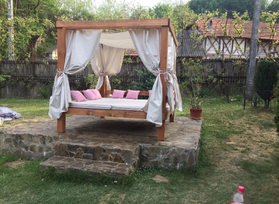 Baldachin lemn masiv