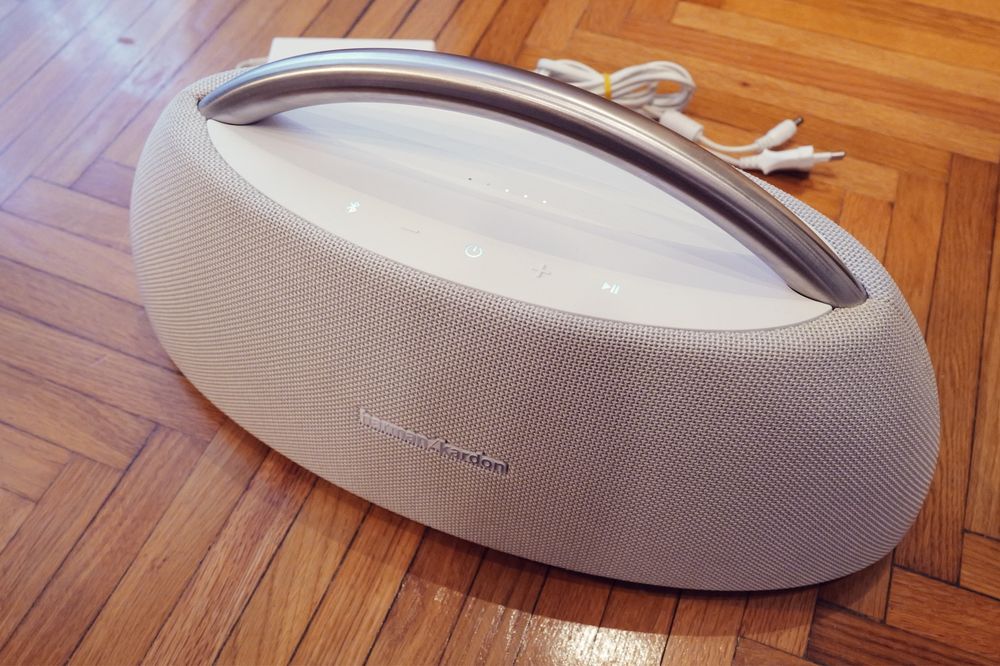 Boxa Harman Kardon Go + Play 2 white baterie Noua de 4000 bluetooth