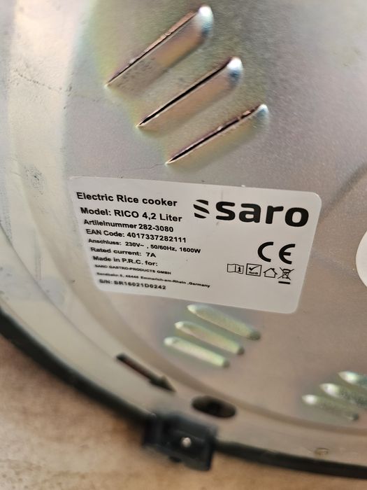 Aparat oala electric  gătit, încălzit  Saro, 4,2 litri,