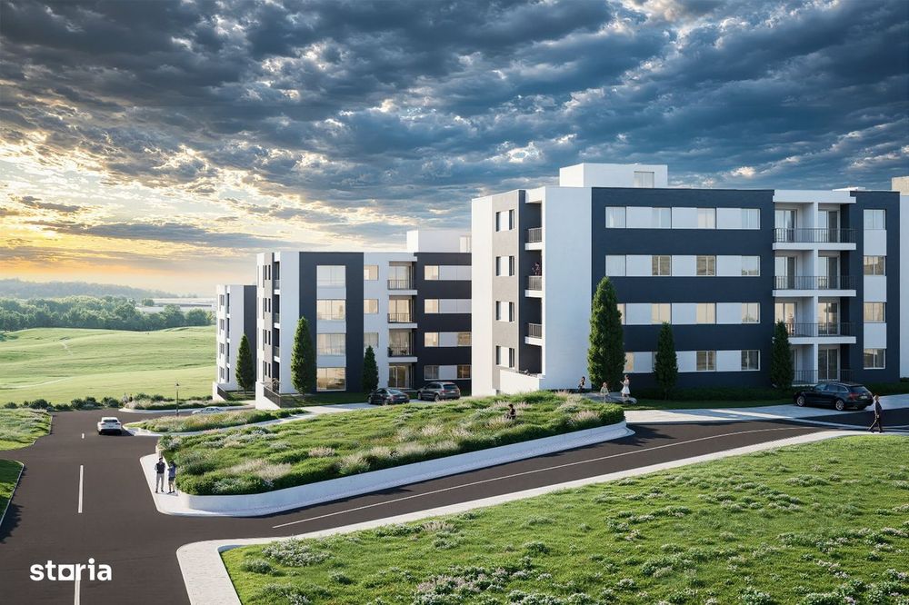 Apartament 2 camere Cug Valea Adanca, bloc nou, cartier rezidential