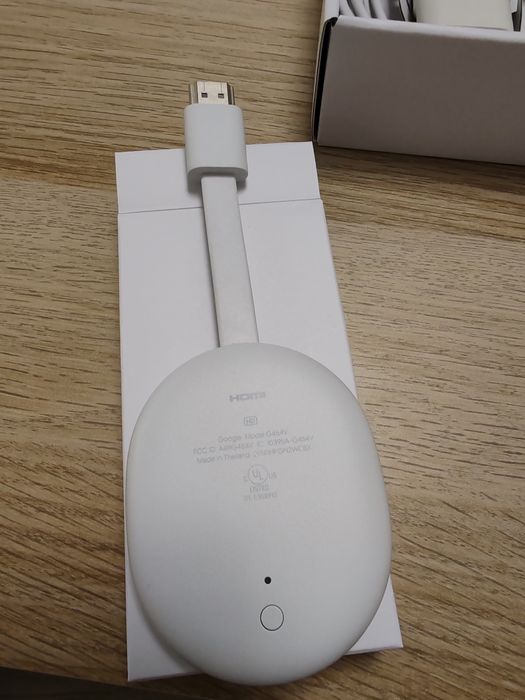 Google Chromecast TV, HDMI, Bluetooth, Wi-Fi, Alb