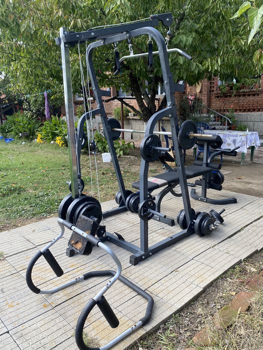 Пълен комплект фитнес уреди за дома/двора