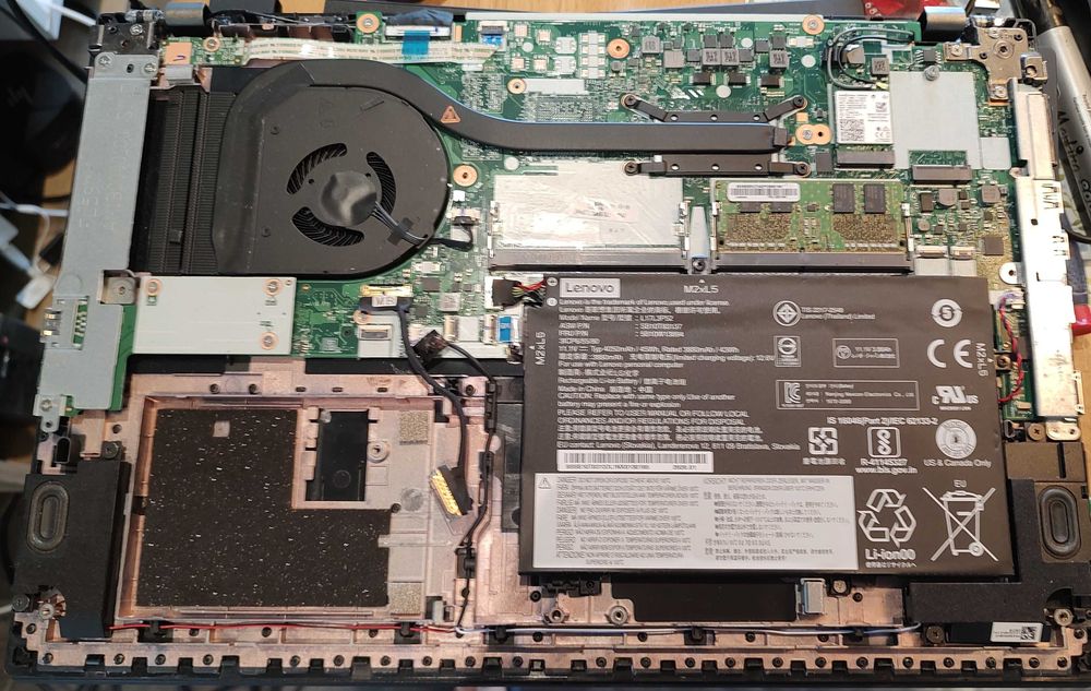 Placa de Baza Lenovo L590 + procesor i3 gen 8 optional Carcasa Tastatura sau Baterie L490 L580 Thinkpad