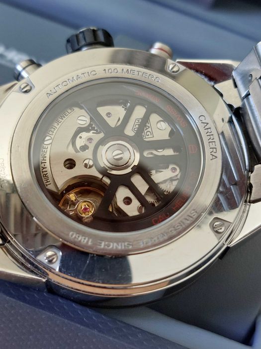 TAG Heuer Carrera 45mm Skeleton Chronograph Caliber 02