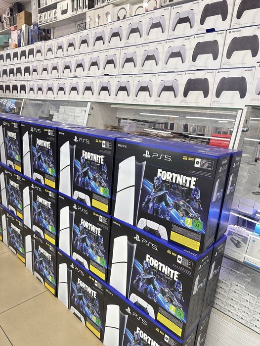 Playstation 5 слим 1тб новые с играми и гарантии от магазина