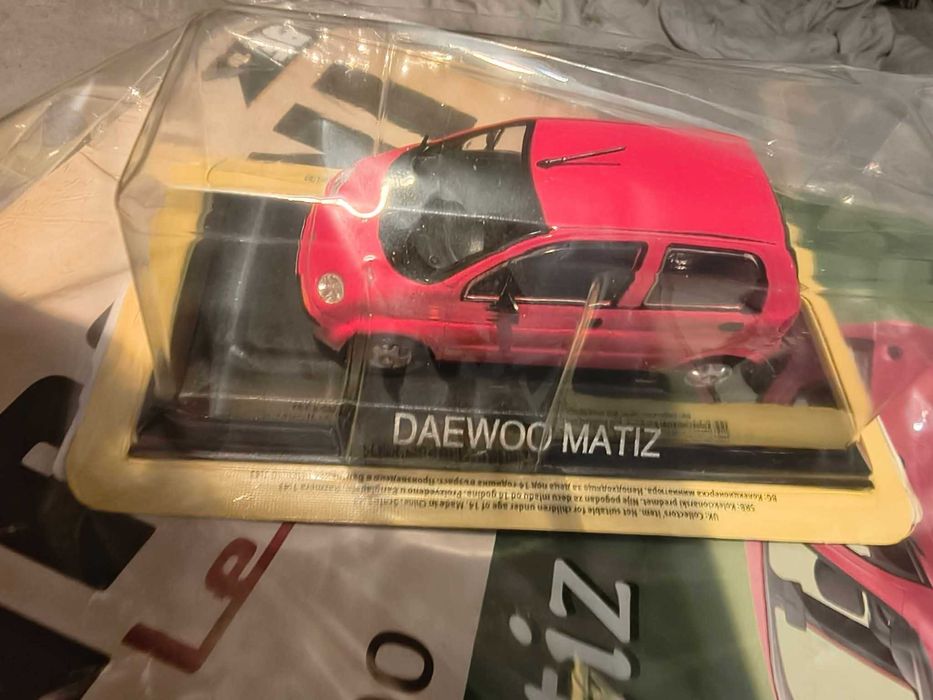 Macheta noua Matiz Deagostini Mașini de Legendă