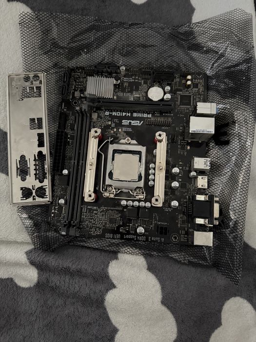 i3 10100f + asus b410m-r