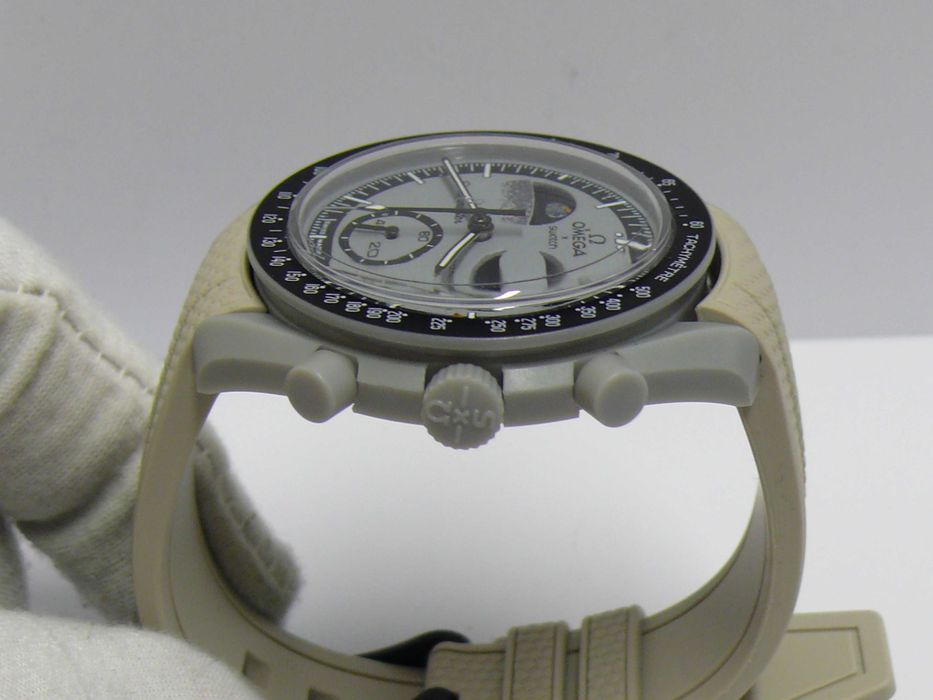 Omega x Swatch MoonSwatch Mission to the Moon Мъжки ръчен часовник, работещ