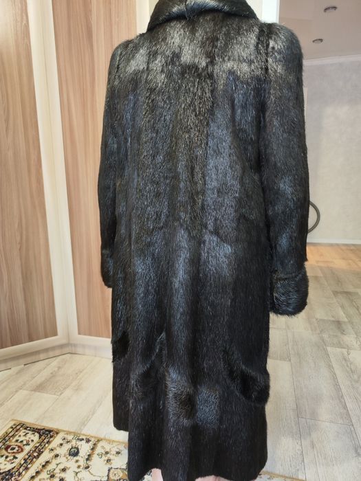 Шуба из стриженной нутрии