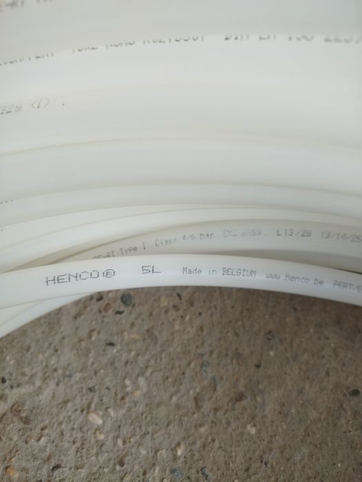 Тръба за подово HENCO.    67m