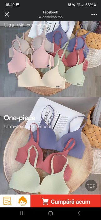 Lenjerie nouă confortabilă și respirabilă