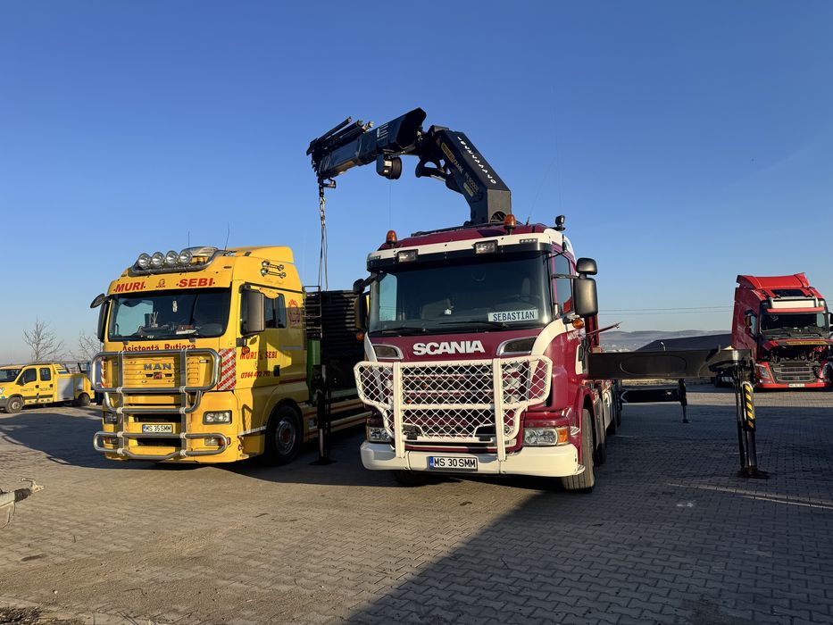 Inchiriere macara 18 t, transport containere, mutari industriale