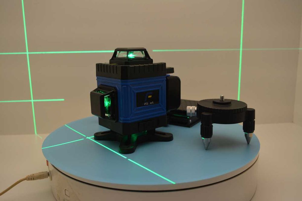 Clearance Are două baterii litiu  Promotie Nivela raza laser Green 4D 16 lini telecomandă  Promo Nivelă fascicul kkamoon 16 lini 4D fascicul unda verd