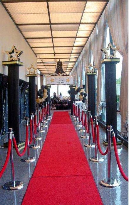 Красная и синяя дорожка и президнтские стойка, Аренда