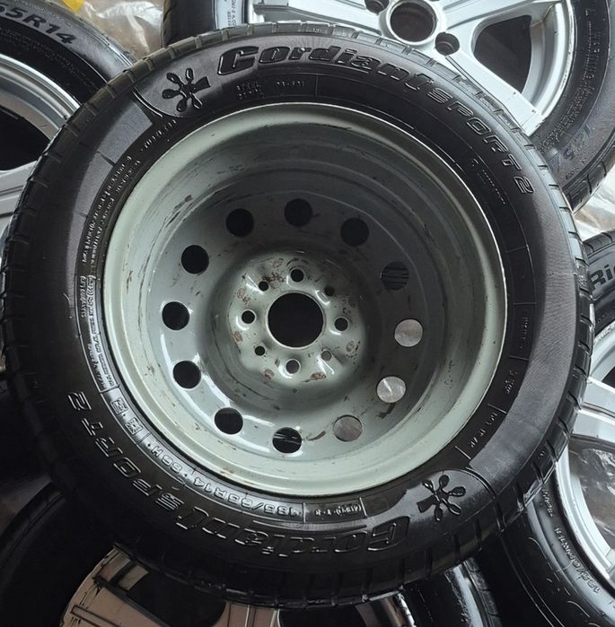 Диск штамп r 14 с резиной