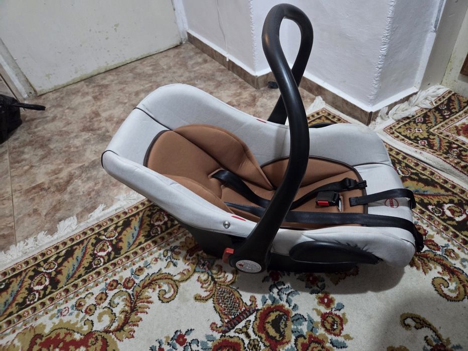 Kikka Boo - Бебешка количка 'Divaina' 3в1 Melange grey + чанта