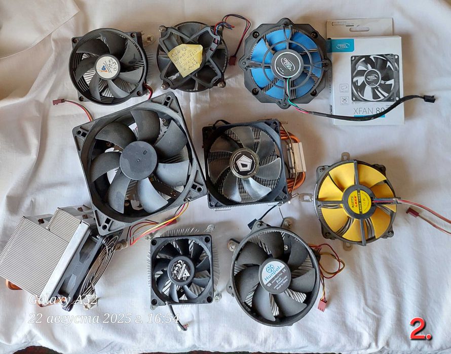 Продаются кулера для компьютера. Прошу читать описание