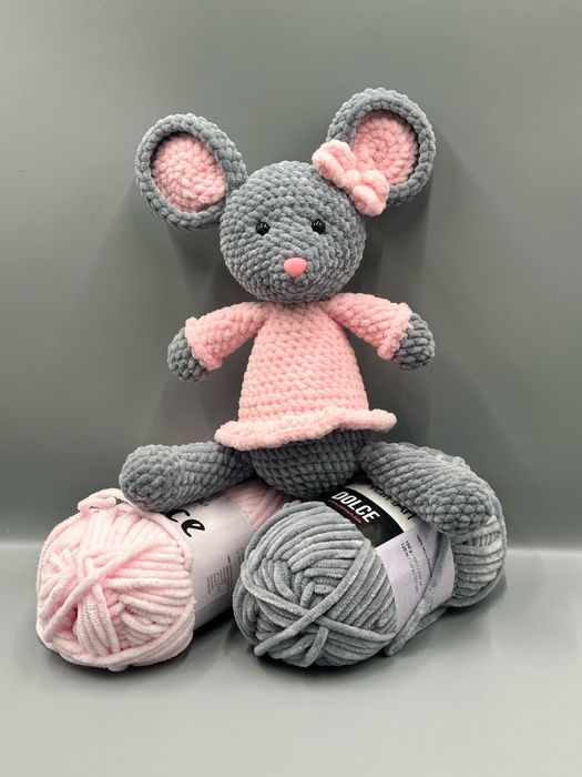 Вязаные игрушки.