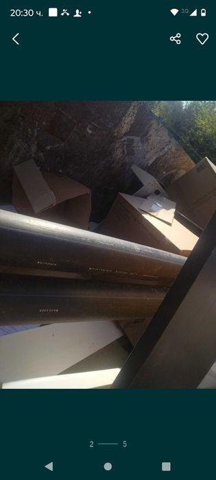 Политиенови тръби 6м.дължина f110