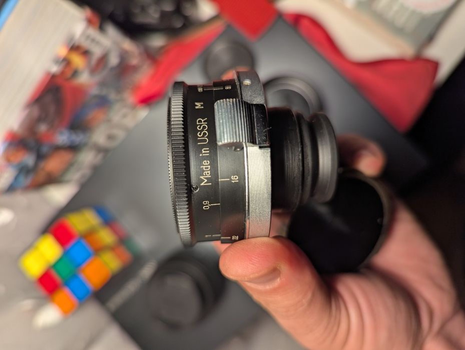Jupiter 12 35mm f2.8 montura Kiev, Contax RF