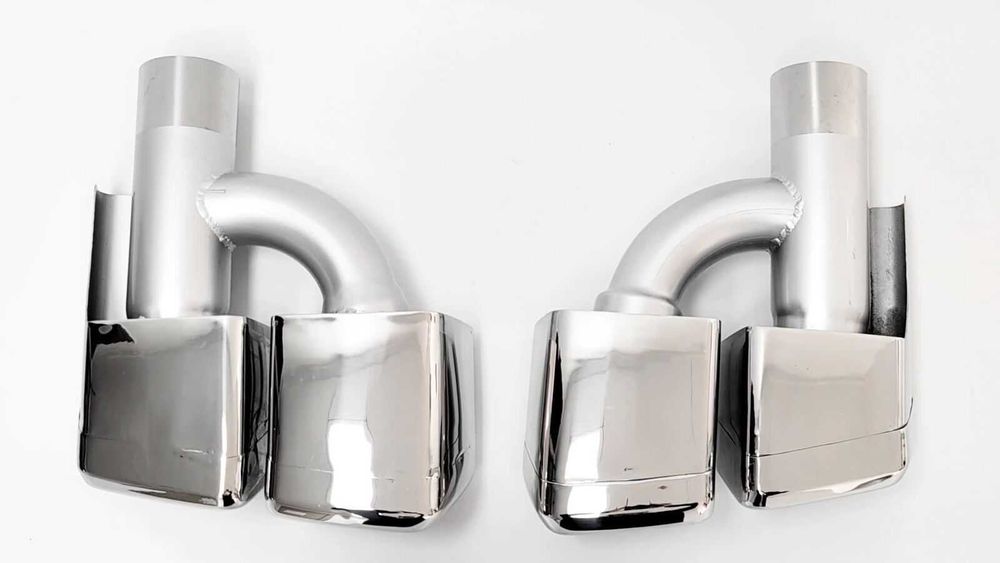 Комплект Накрайници за ауспух Mecedes 63 AMG w221/w216/w218/w212 и др.