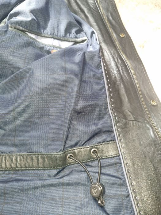 Мъжко кожено яке Massimo dutti