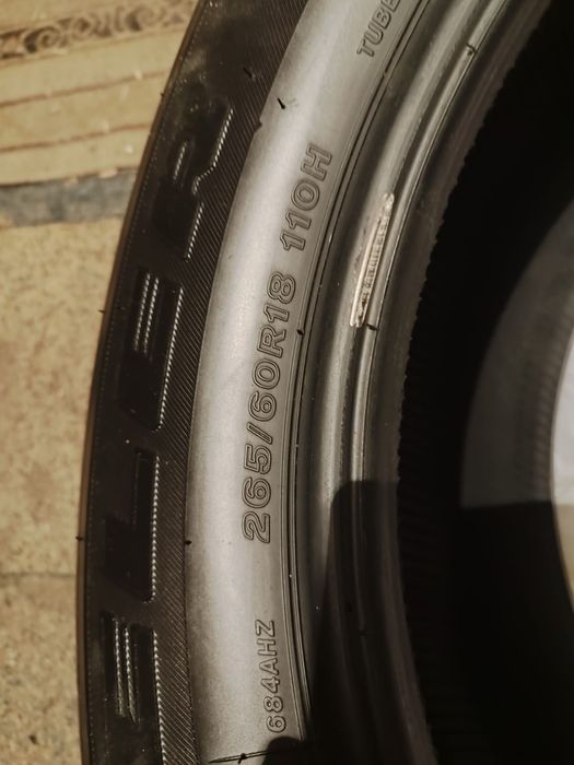 Продам  шины 265/60R18 Bridgestone