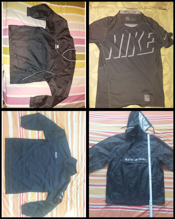 Мъжко и младежки шушлякови горнища на ERREA, Umbro и Select и детска т