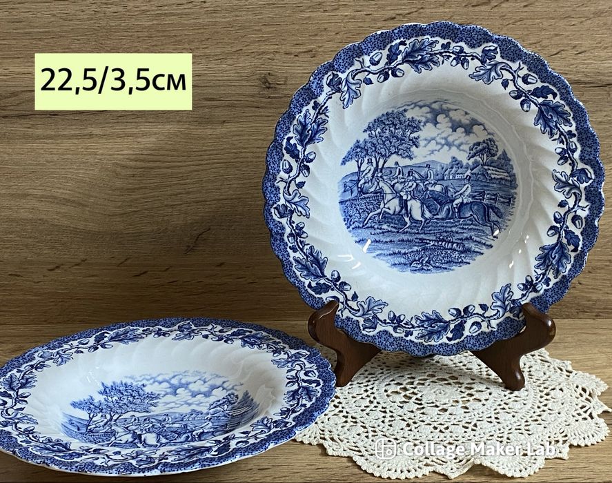 Английски порцеланови чинии