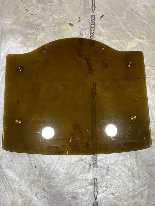 Стеклянная полка панель