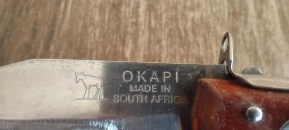 Нож ОКАПИ  Okapi South Africa