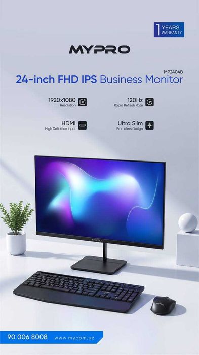 MYPRO MP2404B 24” FHD IPS Monitor