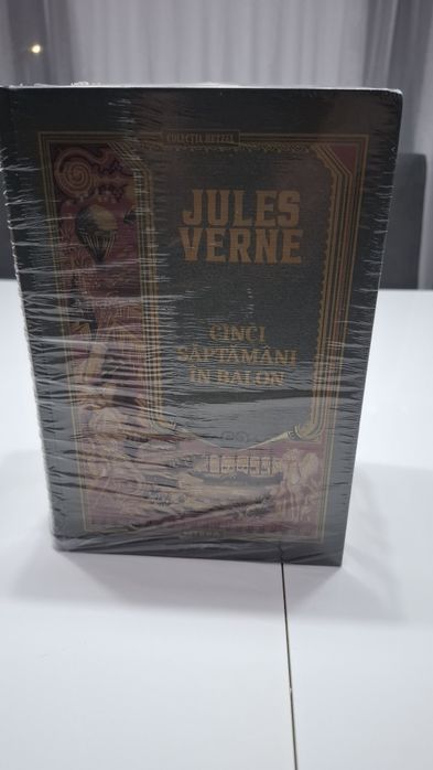 Set 5 carti noi Jules Verne - colectia Hetzel, editura Litera