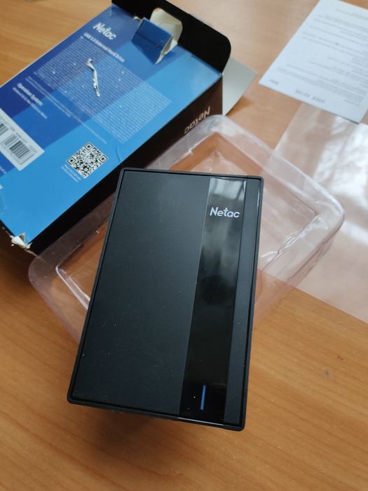 Жесткий диск внешний накопитель HDD Netac