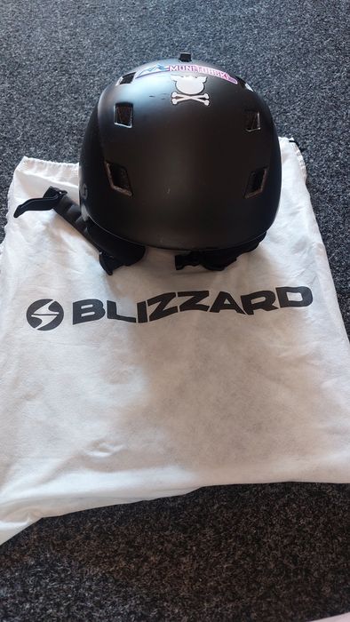 Casca de ski Blizzard Wengen, negru, Mărimea M