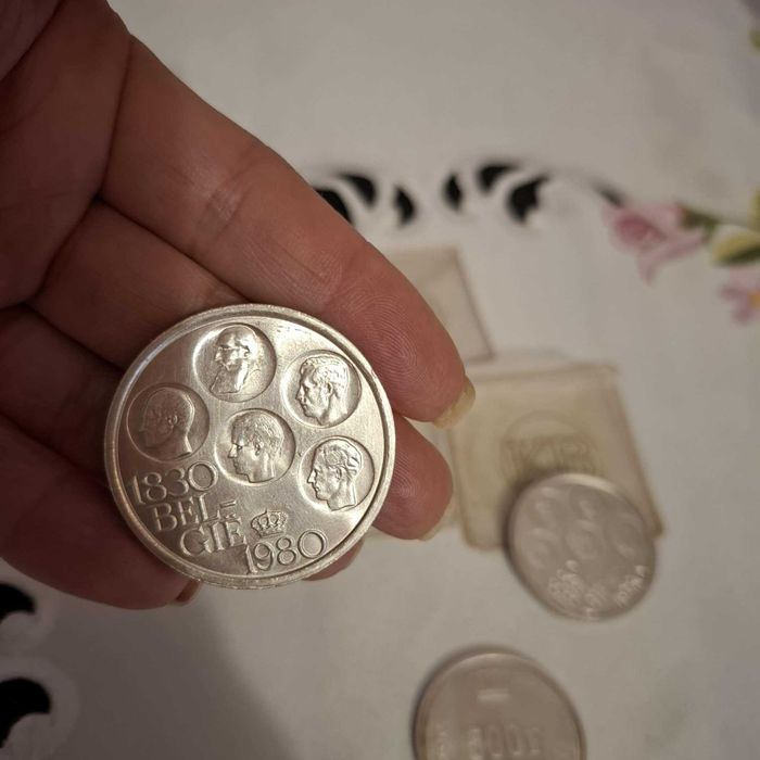 Сребърни монети 500 F