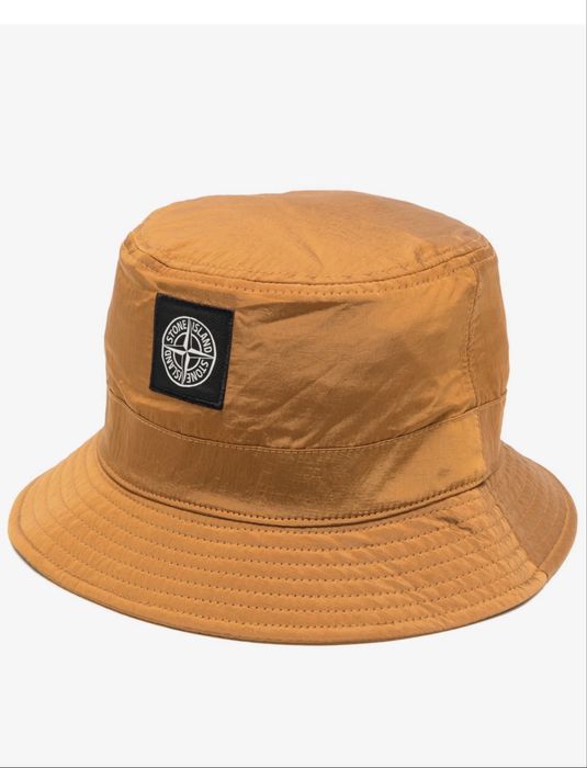Stone Island Compass motif bucket hat